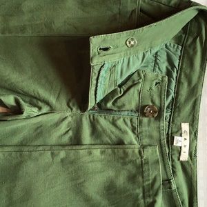 Denim army green relaxed fit